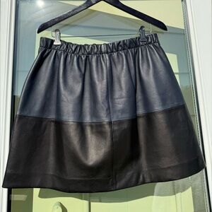 NWT VINCE leather skirt